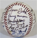 1975 Minnesota Twins Team Signed Baseball