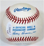 Hank Aaron Signed Ball
