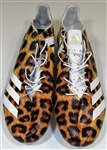 Patrick Mahomes Jr Cheetah Cleats 2017 NFL Combine
