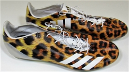 Patrick Mahomes Jr Cheetah Cleats 2017 NFL Combine