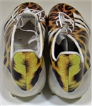Patrick Mahomes Jr Cheetah Cleats 2017 NFL Combine