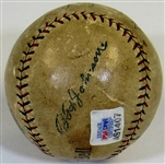 Walter Johnson Single Signed Baseball (JSA Enhanced)