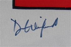 1990 Dave Winfield Game Used Signed Angels Jersey