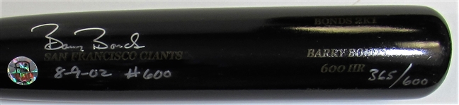 Barry Bonds Signed Bat