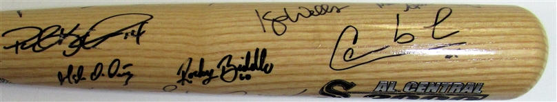 2000 Chicago White Sox Team Signed Bat