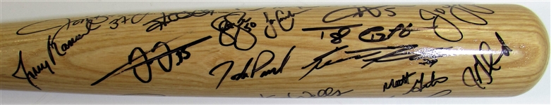 2000 Chicago White Sox Team Signed Bat