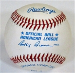 Joe DiMaggio Signed Baseball