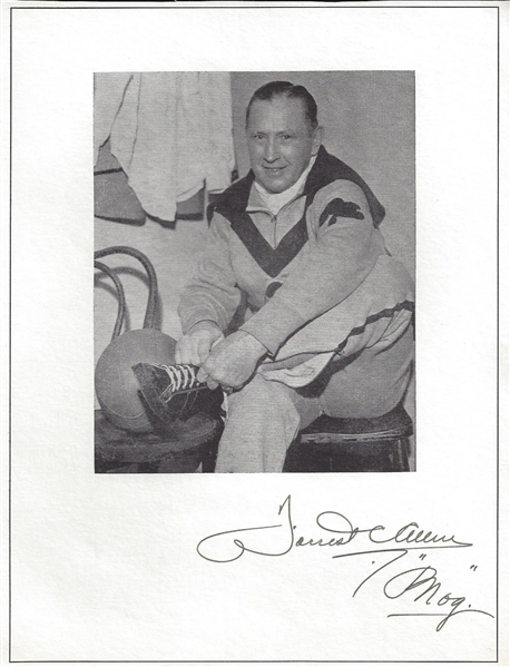 Phog Allen Signed Kansas Basketball JSA Photo