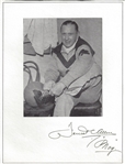 Phog Allen Signed Kansas Basketball JSA Photo