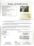 Phog Allen Signed Kansas Basketball JSA Photo