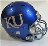  Kansas University Game Used Football Helmet