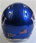 Kansas University Game Used Football Helmet