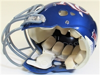  Kansas University Game Used Football Helmet