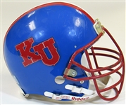  Kansas University Game Used Football Helmet 