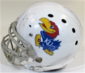 Kansas University Game Used Football Helmet 
