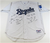 Kansas City Royals 2004 Team Signed Jersey 24 Autographs