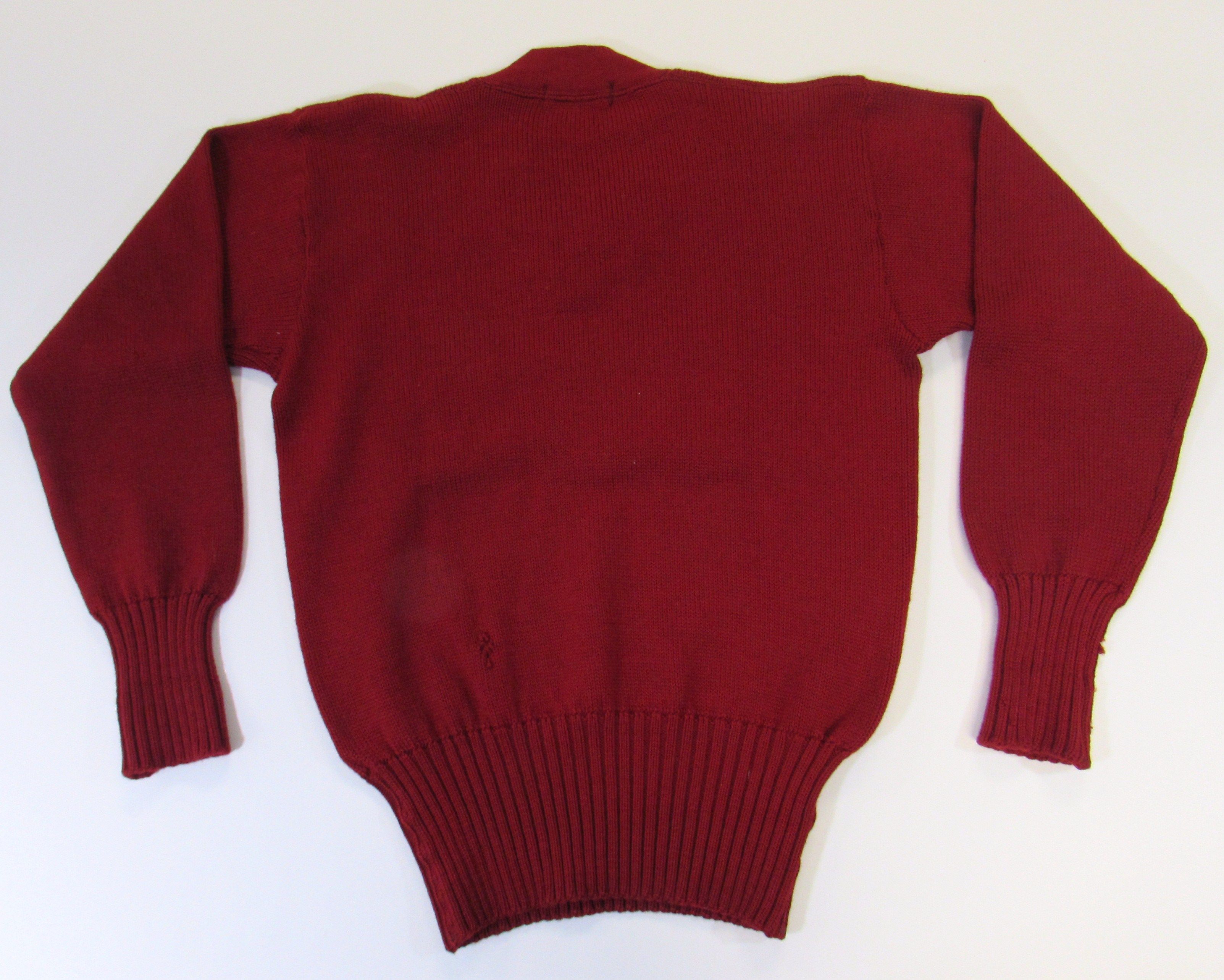 Lot Detail - Circa 1950's KU Lettermans Sweater