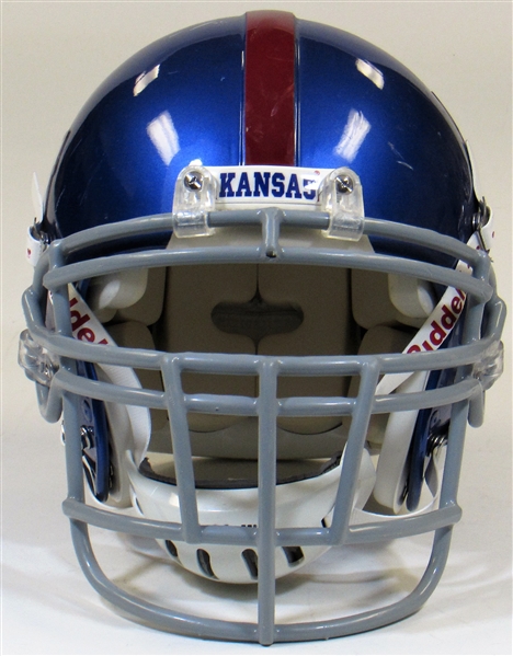 Kansas University Game Used Football Helmet