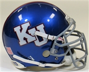 Kansas University Game Used Football Helmet