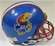 Kansas University Game Used Football Helmet