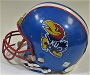 Kansas University Game Used Football Helmet