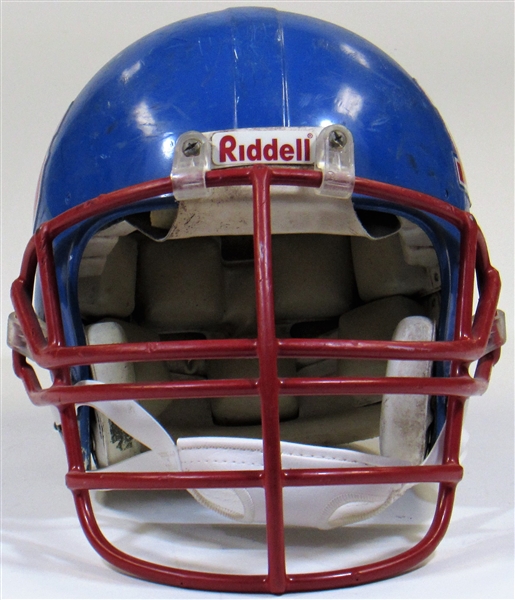 Kansas University Game Used Football Helmet