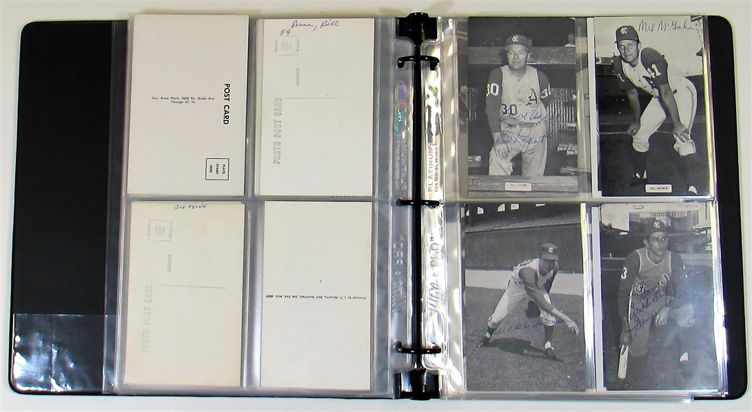 Kansas City Signed Postcards Lot of 51 