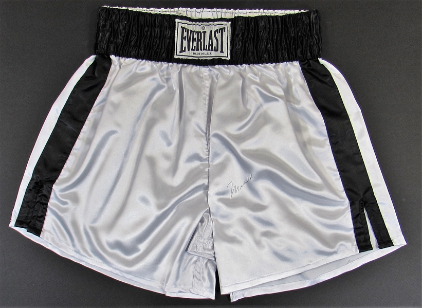 Muhammad Ali Signed Boxing Trunks - JSA