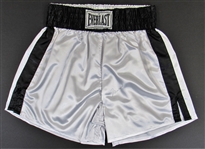 Muhammad Ali Signed Boxing Trunks - JSA
