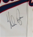 Nolan Ryan Signed Framed Texas Rangers Jersey - JSA