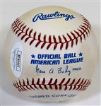 Whitey Ford Signed Baseball - JSA