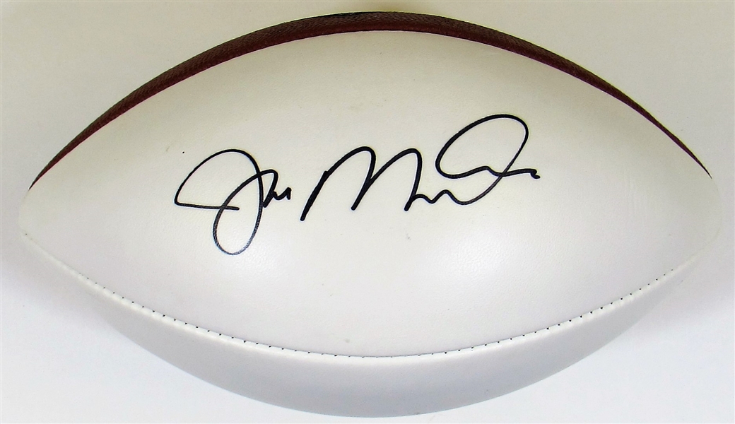 Joe Montana Signed Football - JSA