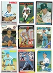 Lot of 250 Signed Baseball Cards