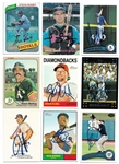 Lot of 250 Signed Baseball Cards