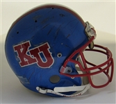 Kansas University Game Used Football Helmet