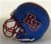 Kansas University Game Used Football Helmet