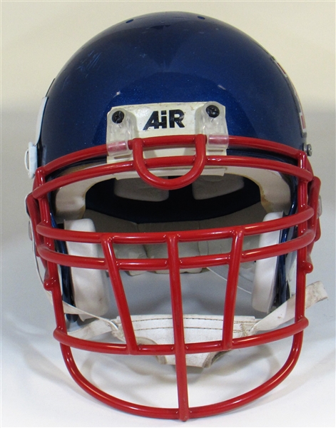 Kansas University Game Used Football Helmet