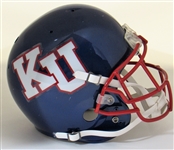 Kansas University Game Used Football Helmet