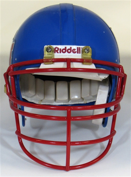 Kansas University Game Used Football Helmet