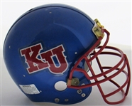 Kansas University Game Used Football Helmet