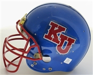 Kansas University Game Used Football Helmet