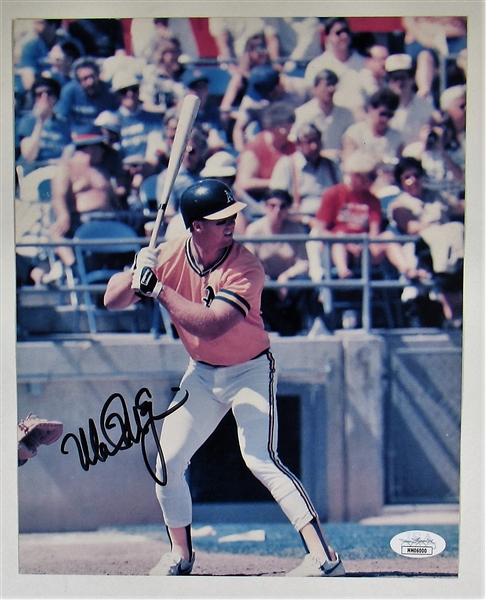 Mark McGwire Signed Athletics 8x10 - JSA