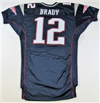 Tom Brady Game Used 2000 Rookie Patriots Jersey