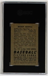 1952 Bowman Mickey Mantle SGC 4