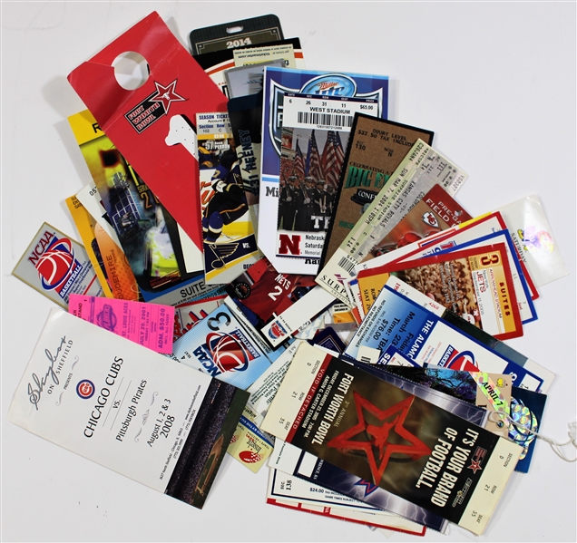 Sports Ticket Stub Collection