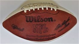 1984 Kansas City Chiefs Team Signed Football 