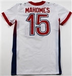 Patrick Mahomes 2022 Last Game Used Pro Bowl Jersey - Photo Match