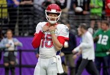 Patrick Mahomes 2022 Last Game Used Pro Bowl Jersey - Photo Match
