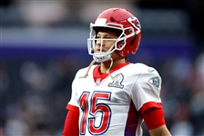 Patrick Mahomes 2022 Last Game Used Pro Bowl Jersey - Photo Match