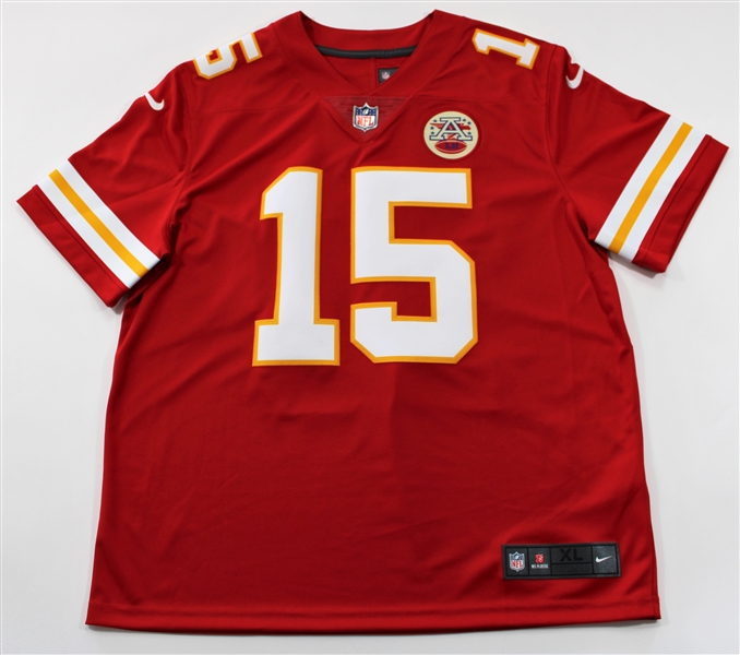 Patrick Mahomes Signed Photo Jersey 1/1 